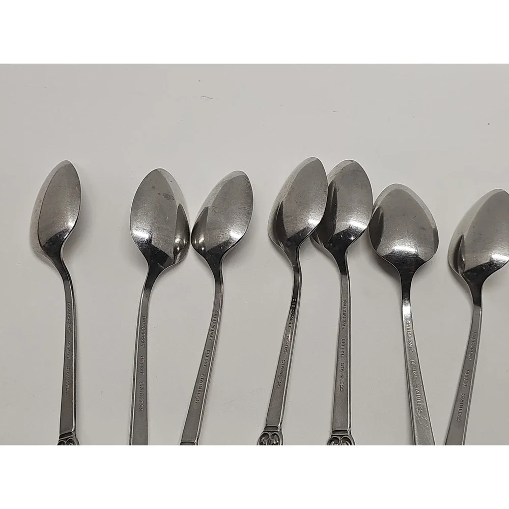 Lot of 16 Oneidacraft NORDIC CROWN Stainless Teaspoons 6